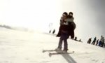 Lustiges Video : Ski-Supermann