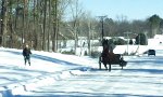 Amish im Winterurlaub