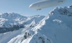 Lustiges Video : Zeppelin Ski Drop