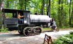 Movie : Mit der Dampfmaschine durch den Wald