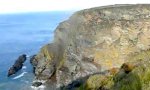 Lustiges Video : Cornwall Küsten-Kollaps