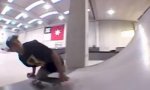 Skateboarder ohne Beine