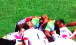Lustiges Video : Querschläger beim Rugby-Spiel