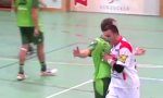 Küsschen beim Handball