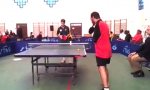Movie : Tischtennisspieler mit leichtem Handicap