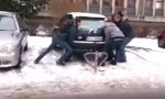 Funny Video : Gefangen in der Parklücke