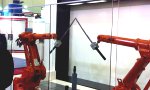 Roboter Katana Fight