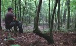 Lustiges Video : Koyotenruf wird beantwortet