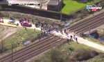 Movie : Radrennen am Bahnübergang