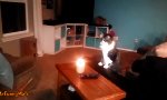 Katzen und Kerzen