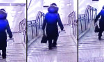 Lustiges Video - Schnell die Treppe runter                 
