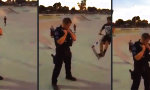 Cop im Skaterpark