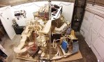 Lustiges Video : Die Entstehung eines Murmel-Bergs