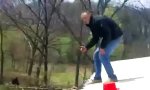 Lustiges Video : Möchtegern-Stuntman