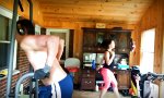 Lustiges Video - Workout mit der Gattin