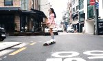 Lustiges Video : Chilliger Longboard Ride durch Seoul