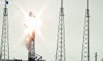 Seltsames Objekt bei SpaceX-Explosion 
