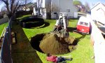Movie : Neues Trampolin im Garten