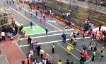 Lustiges Video : Straßenüberquerungssystem beim Marathon