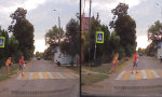Lustiges Video : Achtung Fußgänger