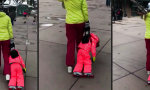 War ein anstrengender Tag auf der Piste