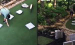 Lustiges Video - Selfmade Minigolf