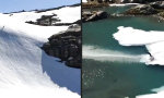 Lustiges Video : Den Gletscher gut genutzt ?
