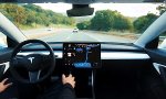 Lustiges Video : Ein kleines Nickerchen machen und den Tesla nachhause fahren lassen