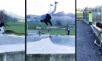 Movie : Gestreckter Tretroller-Salto