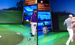 Mit dem Long Drive Champion im Simulator