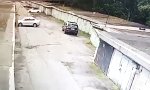 Vorsichtig in die Garage einfahren