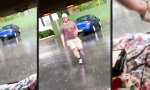 Lustiges Video - Vom Regen in den Kofferraum