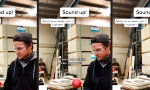 Lustiges Video : Apfel-Levitation mit maximaler Eigenrotation