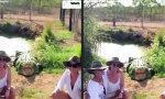 Funny Video - Foto mit dem Alligator