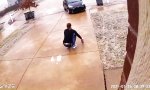 Funny Video : Ob die Einfahrt eisig ist, hat sie gefragt