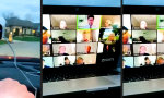 Lustiges Video : Driving Home Office