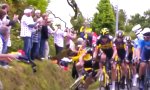 Funny Video : Smarte Zuschauerin bei Tour de France