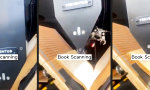 Lustiges Video : Highspeed-Scan für empfindsame Literatur