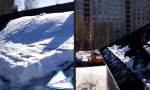 Funny Video : Chinesisch Schnee-Roulette