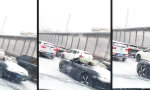 Cabrio im Schnee