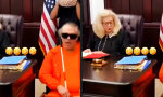 Lustiges Video : Wenn Justitia doch nicht blind ist