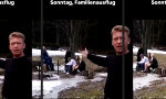Lustiges Video : Winter-Idylle trifft Berliner Schmuddelpoesie