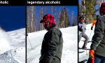 Lustiges Video : Jedes Skigebiet hat seinen Donny