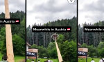 Lustiges Video : Volksfest mit invertierter Flucht-Logik