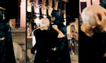 Lustiges Video - Wappenübergabe auf der Piazza