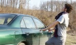 Funny Video : Idiot Vs. Car Window