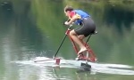 Funny Video - Hydrofoil Bike